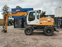 Liebherr a314 litronic banden graafmachine - afbeelding 23 van  54