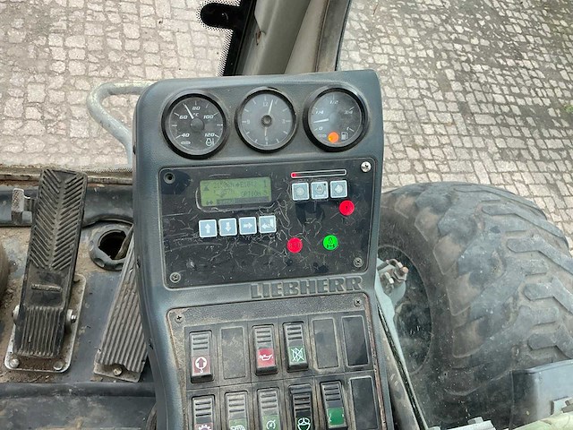 Liebherr a314 litronic banden graafmachine - afbeelding 41 van  54