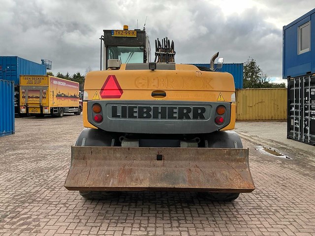 Liebherr a314 litronic banden graafmachine - afbeelding 34 van  54