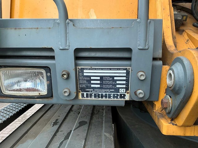 Liebherr a314 litronic banden graafmachine - afbeelding 48 van  54