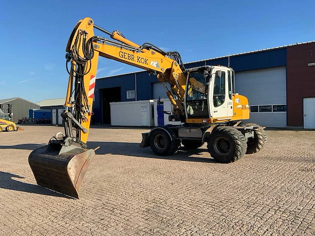 Liebherr a314 litronic mobiele graafmachine - afbeelding 3 van  50