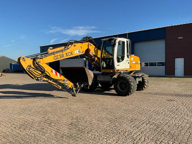 Liebherr a314 litronic mobiele graafmachine - afbeelding 4 van  50