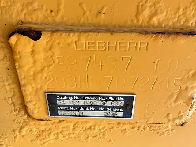 Liebherr a314 litronic mobiele graafmachine - afbeelding 46 van  50