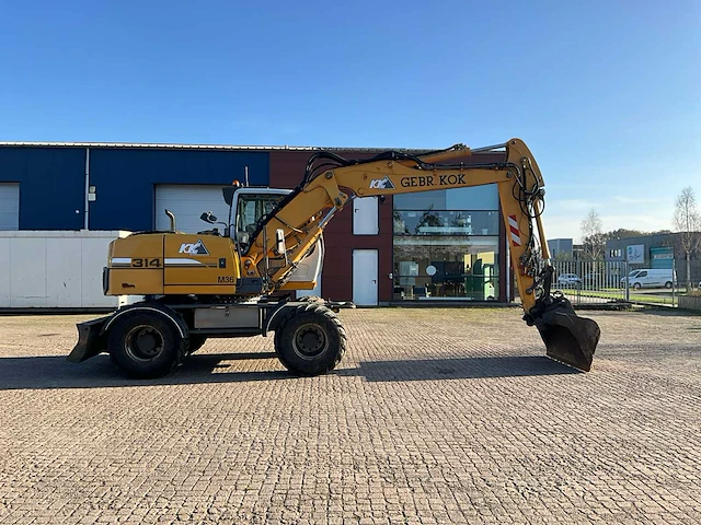 Liebherr a314 litronic mobiele graafmachine - afbeelding 50 van  50
