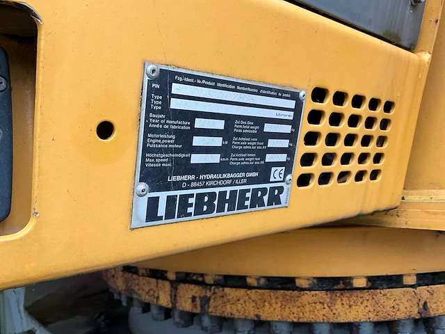 Liebherr a954c hd litronic overslagkraan - afbeelding 49 van  75