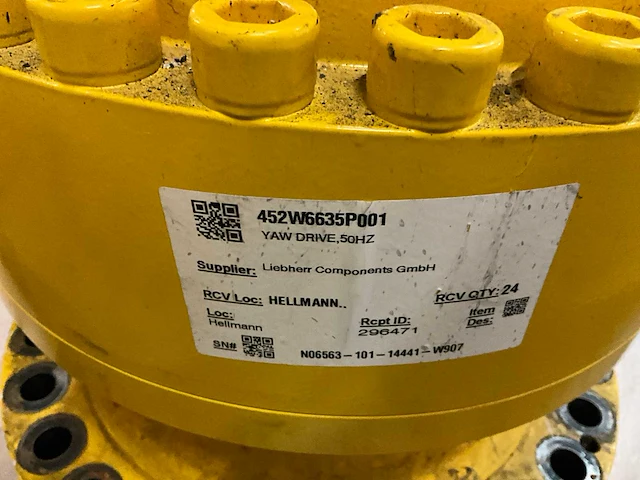 Liebherr dat 450/3462 kraan aandrijving (4x) - afbeelding 10 van  10