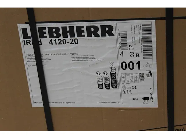 Liebherr irbd 4120-20inbouw koelkast. - afbeelding 4 van  4