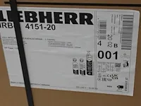 Liebherr irbd 4151-20 combi-koelkast ingebouw wit. nishoogte 122 cm. inhoud koelen 159 liter. inhoud vriez... - afbeelding 4 van  4