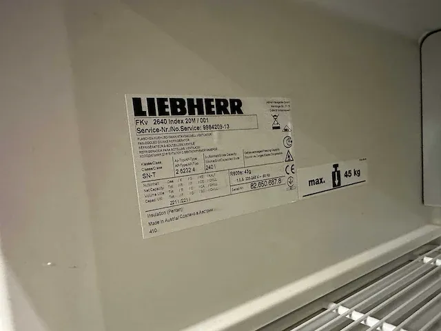 Liebherr koelkast - afbeelding 4 van  5