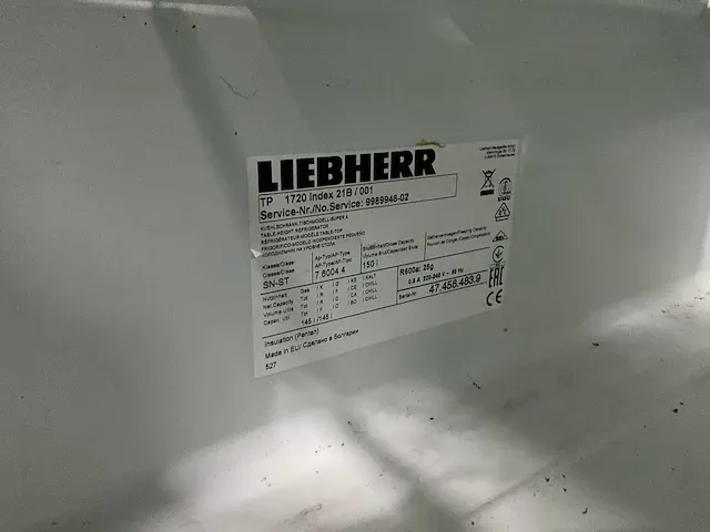 Liebherr tp 1720 koelkast - afbeelding 7 van  7