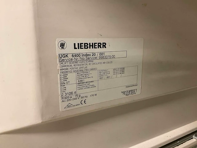 Liebherr ugk 6400 index 20 koelkast - afbeelding 6 van  6