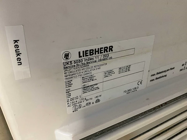 Liebherr uks 5050 index 11 rvs koelkast - afbeelding 7 van  7