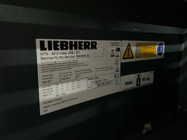 Liebherr wtb 4212 index wijnklimaatkast - afbeelding 8 van  8