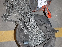 Lier rema met maximale tilhoogte 8 m en maximale belastbaarheid wll 500 kg en testload 750 kg in opbergtas. - afbeelding 1 van  1