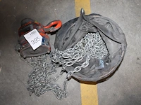 Lier rema met maximale tilhoogte 8 m en maximale belastbaarheid wll 500 kg en testload 750 kg in opbergtas. - afbeelding 1 van  1