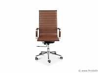 Lifa living bureaustoel - pu leer - kleur cognac - afbeelding 2 van  5