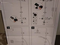 Lifa living doucheset - kleur zwart - afbeelding 6 van  7