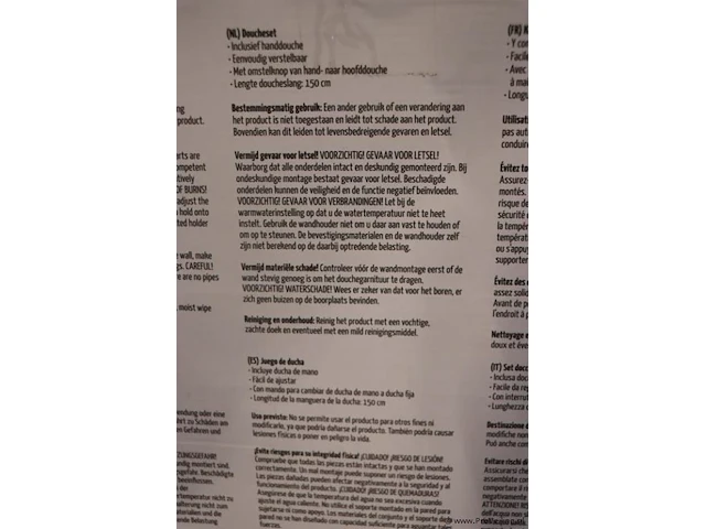 Lifa living doucheset - kleur zwart - afbeelding 7 van  7