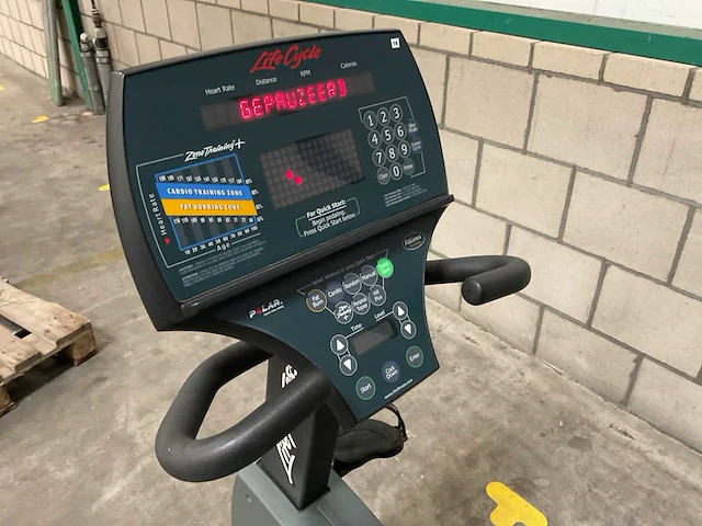Life fitness life cycle 9500hr zitfiets - afbeelding 4 van  4