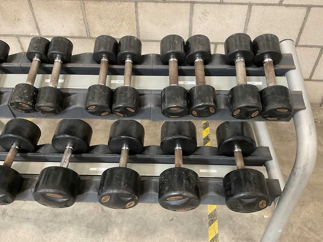 Lifemaxx dumbbell rek met dumbbells - afbeelding 3 van  3