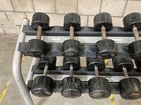Lifemaxx dumbbell rek met dumbbells - afbeelding 2 van  3