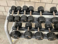 Lifemaxx dumbbell rek met dumbbells - afbeelding 2 van  3