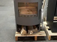 Liftdeurhaard hout , hoek rechts 80 - afbeelding 8 van  11