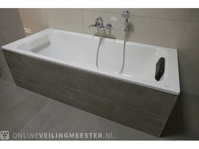 Ligbad bette, glans wit - afbeelding 2 van  8