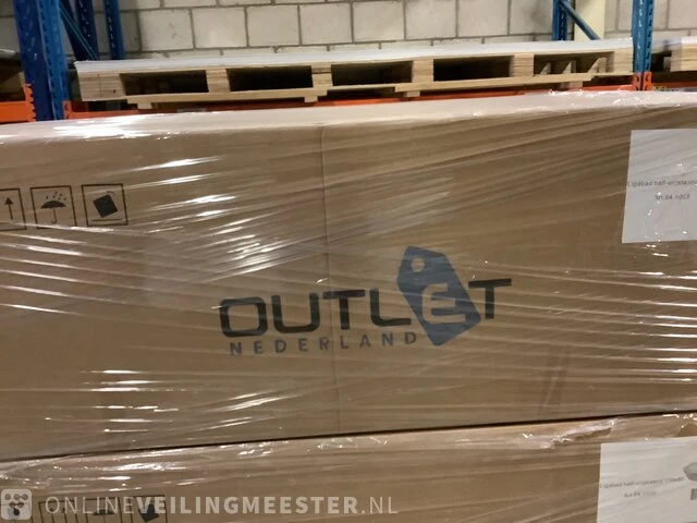 Ligbad halfvrijstaand karo, 64.0005, wit - afbeelding 4 van  4