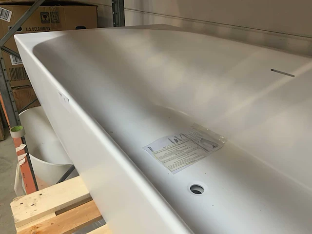 Ligbad hoek rechts 160cm - afbeelding 3 van  5