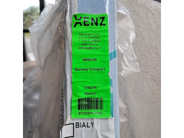 Ligbad, xenz, society compact, ebony - afbeelding 4 van  4