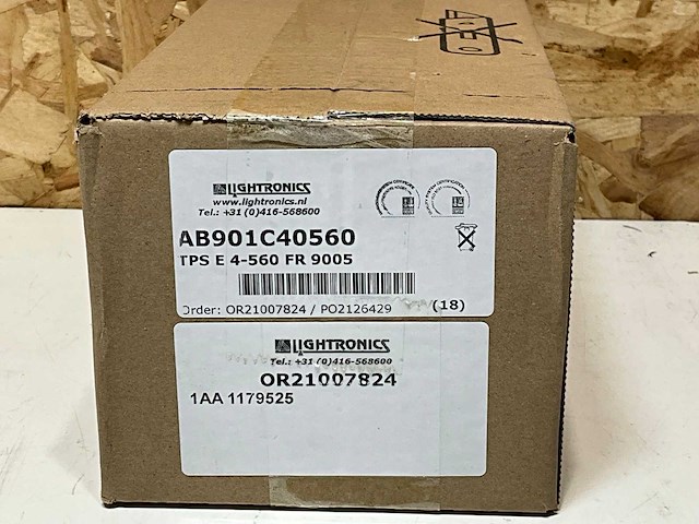 Lightronics ab901c40560 plafondlamp (9x) - afbeelding 4 van  4