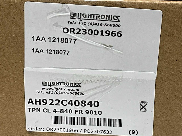 Lightronics ah922c40840 tpn plafondarmatuur (11x) - afbeelding 6 van  6