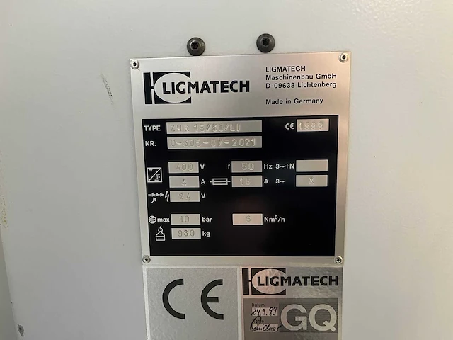 Ligmatech - 1999 - zhr 15/30/l1 - retourtransport - afbeelding 12 van  12