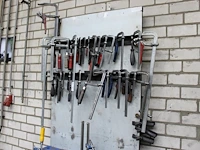 Lijmklemmen in diverse maten en uitvoeringen. 30 stuks. - afbeelding 2 van  2