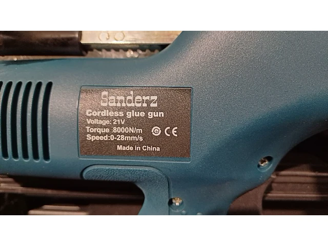 Lijmpistool, sanderz, blauw, 2025 - afbeelding 4 van  4