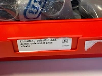 Lijmsifon/buissifon abs 40 mm universeel grijs wavin - partij - afbeelding 3 van  3