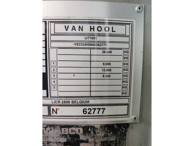 Lijnbus van hool, ag300, bouwjaar 2008 - afbeelding 85 van  91