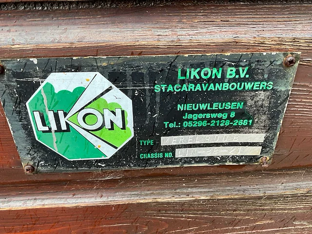 Likon merel 900b stacaravan ca. 9,7 x 3,7 mtr. - afbeelding 25 van  31