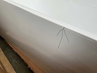 Lila vrijstaand hoekbad (180x80 cm) - afbeelding 6 van  7