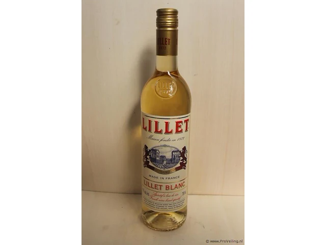 Lillet blanc witte wijn - 75 cl - winkelverkoopprijs € 15.95 - afbeelding 1 van  3