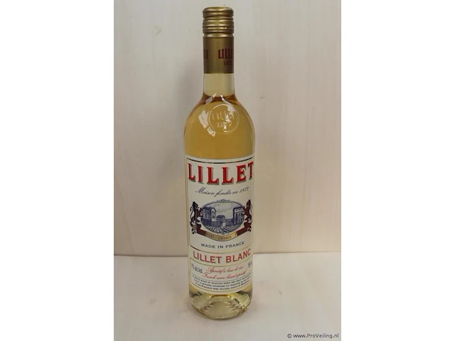 Lillet blanc witte wijn - 75 cl - winkelverkoopprijs € 15.95 - afbeelding 1 van  3