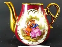 Limoges miniatuur koffiepot - afbeelding 1 van  3