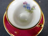 Limoges?. miniatuur kop en schotels - afbeelding 2 van  3
