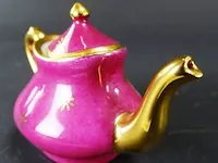 Limoges miniatuur theepot - afbeelding 2 van  3