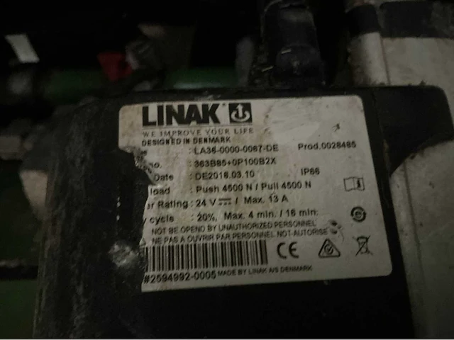Linak la36-00000-0067-de actuator (korrelkneuzer) - afbeelding 13 van  20