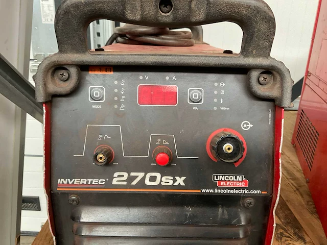Lincoln 270sx elektrode lasapparaat - afbeelding 2 van  3