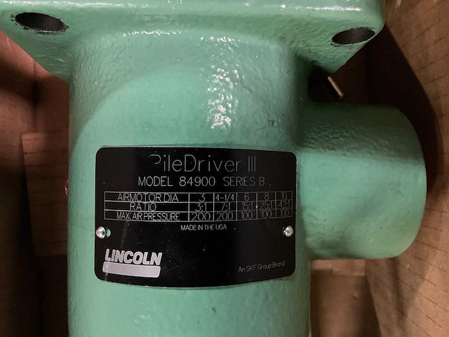 Lincoln 84900 serie b pneumatische vetpomp - afbeelding 3 van  4