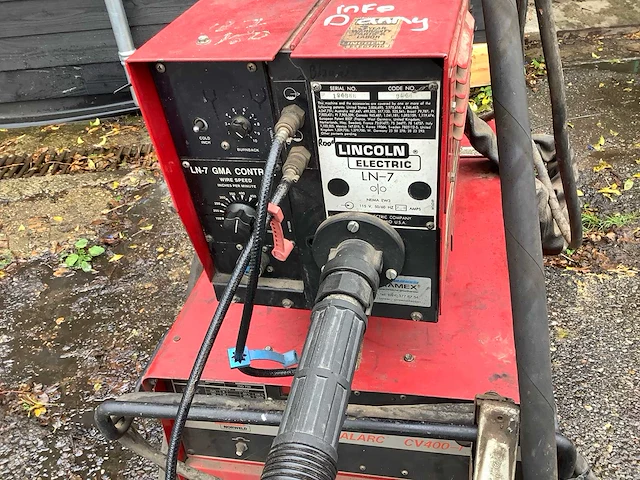 Lincoln cv400-l lasmachines - afbeelding 6 van  7