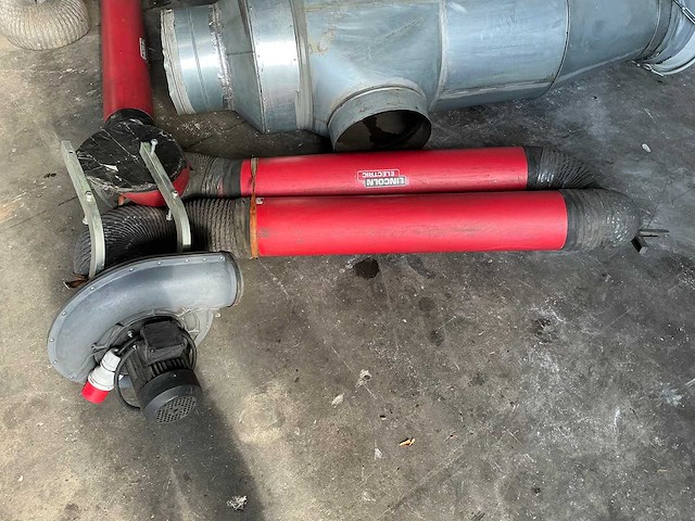 Lincoln electric - statiflex 6000-ms - welding fume exhaust unit - afbeelding 9 van  10